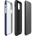 Guam Flag Dark Wood iPhone 11 Pro Max Impact Case